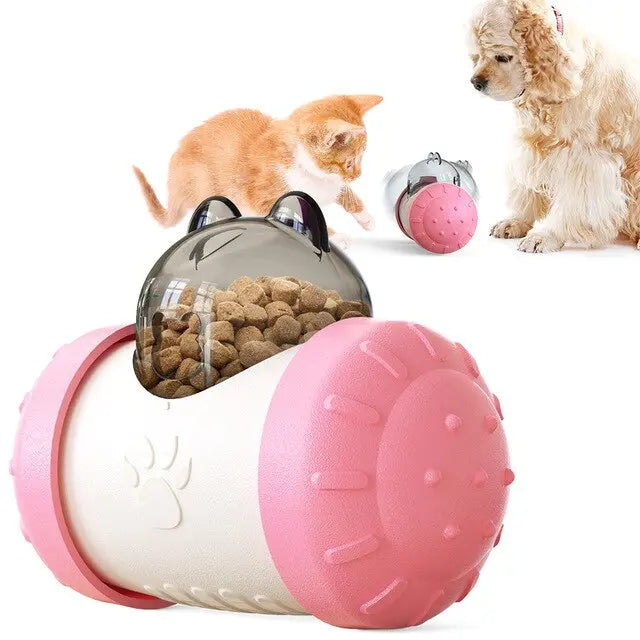 Interactive Toy For Pet Dog Toy Swing Car Toy Pet Food Spiller Puppies Kitten Training Educational Toys Pet Supplies eprolo