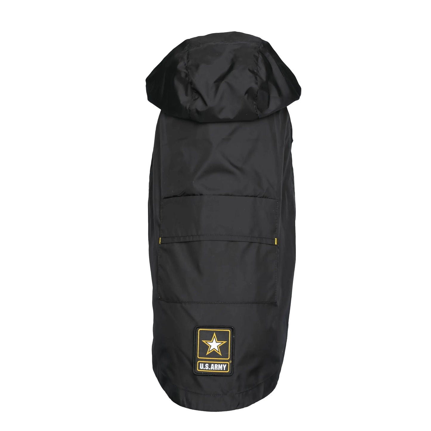 Black Packable Dog Raincoat Needora