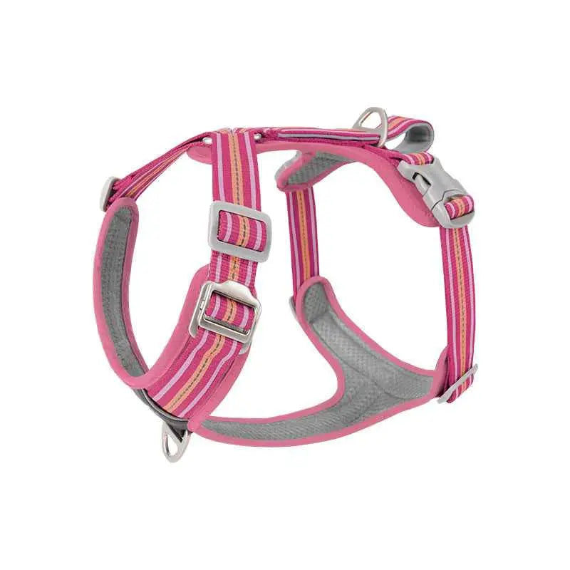 Outdoor Reflective Pet Harness Wear‑Resistant Adjustable Dog Cat Safety Vest