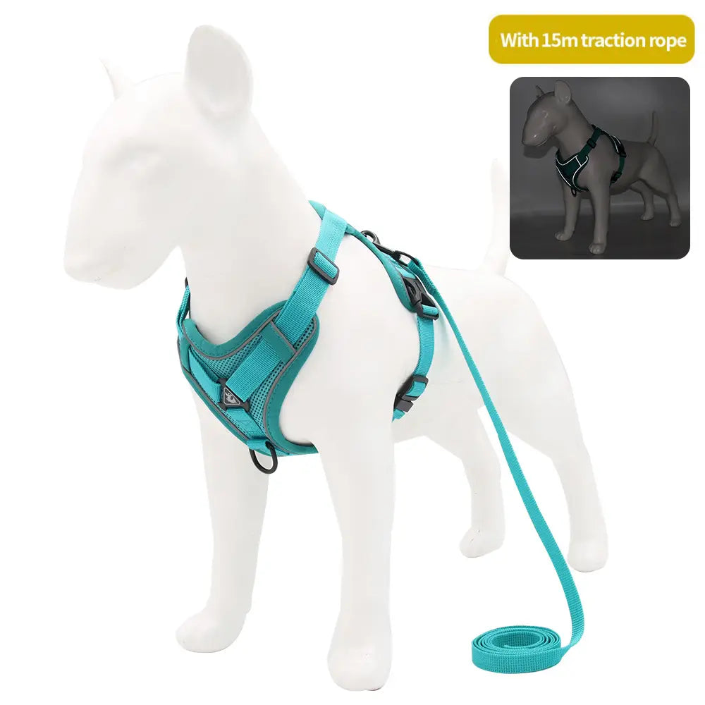 Pet Leash Reflective Breathable Dog Harness Vest-Style Pet Harness eprolo