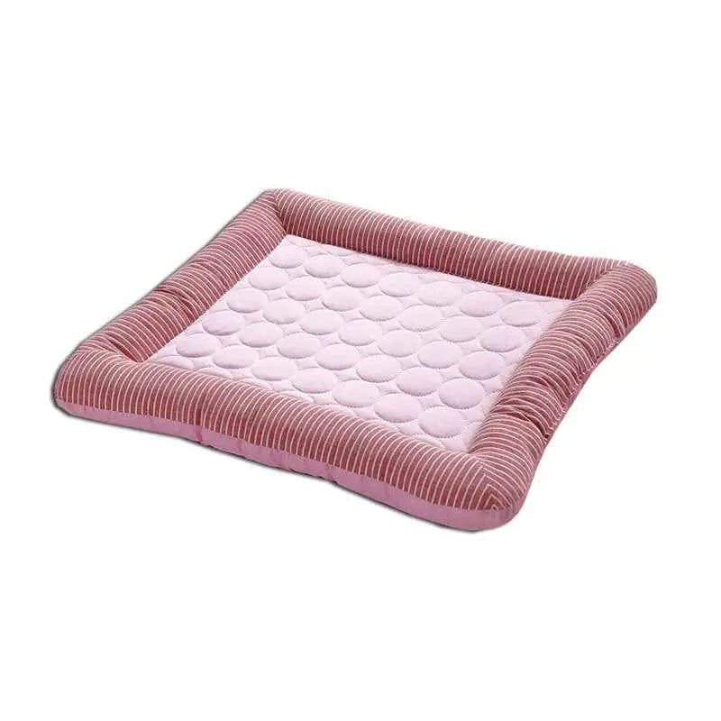 Pet Cooling Pad Ice‑Silk Dog Cat Bed Soft Breathable Summer Cool Mat Blanket