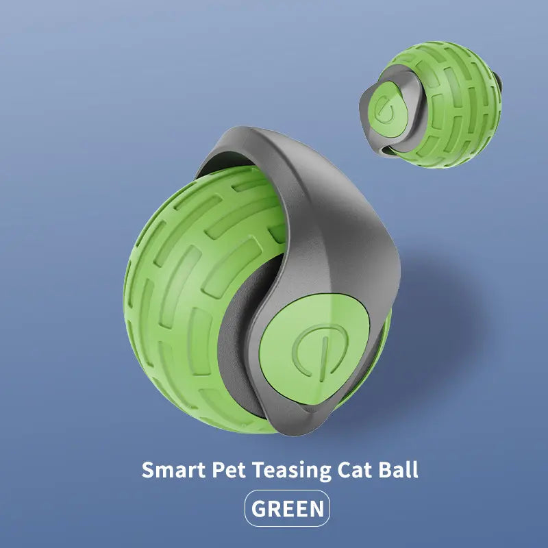 USB Rechargeable Indoor Random Running Cats Funny Automated Self-Rotating Rolling Toy Smart Pet Teasing Cat Ball eprolo
