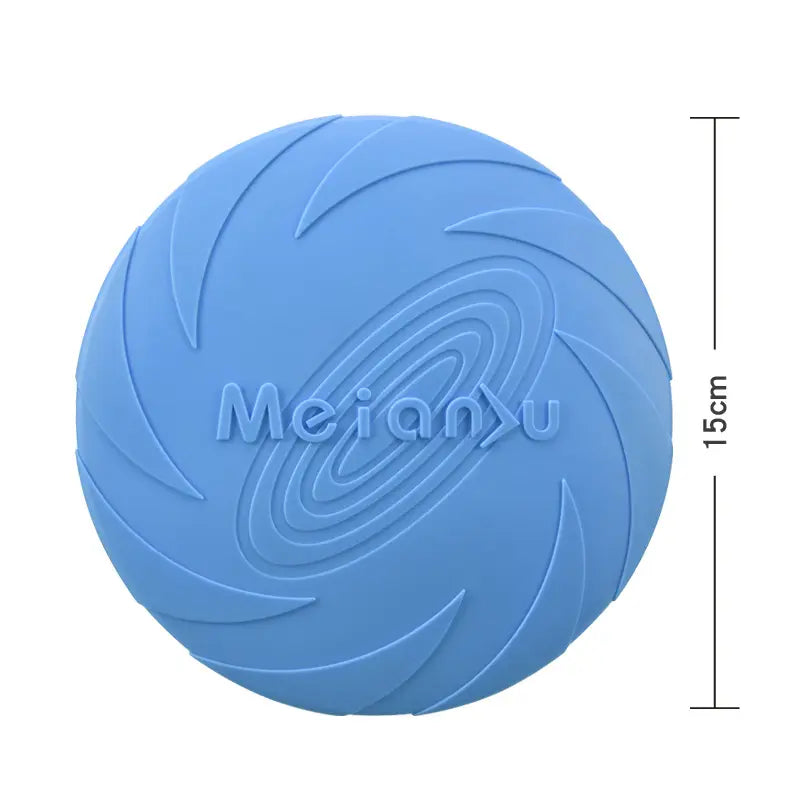 Meianju Dog Frisbee Pet Toys Interactive Toys Pet Frisbee Floating Bite resistant Retrieving Training eprolo