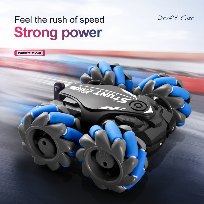 Remote Control Toy Car Drifting Running Rotating Double-Sided Driving Four-Wheel Drive Stunt Off-Road Climbing High-Speed Racing