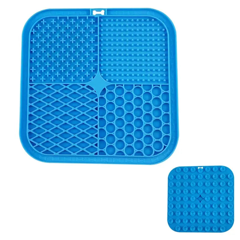 Pet licking pad silicone pad cat and dog buffering pad outdoor household pet buffering licking pad eprolo