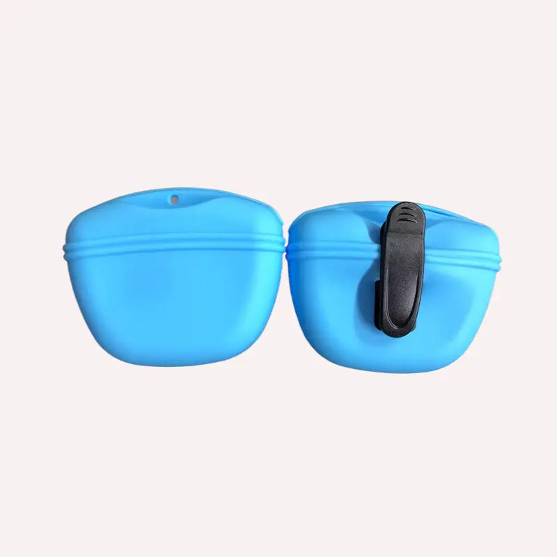Silicone Pet Training Bag Dog Treat Bag Outdoor Training Snack Waist Bag eprolo