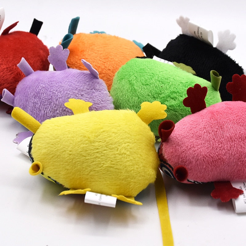 Catnip Mouse Toy with Bell – Interactive Plush Toy for Cats & Kittens