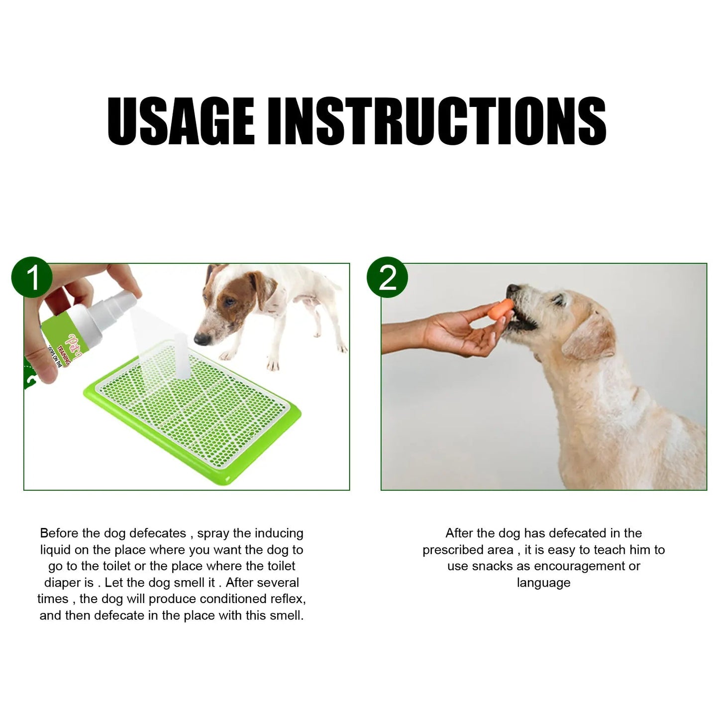 Pet Location-Based Defecation Inducers, Pet Toilet Inducer Urine Locator Toilet Training Agent eprolo
