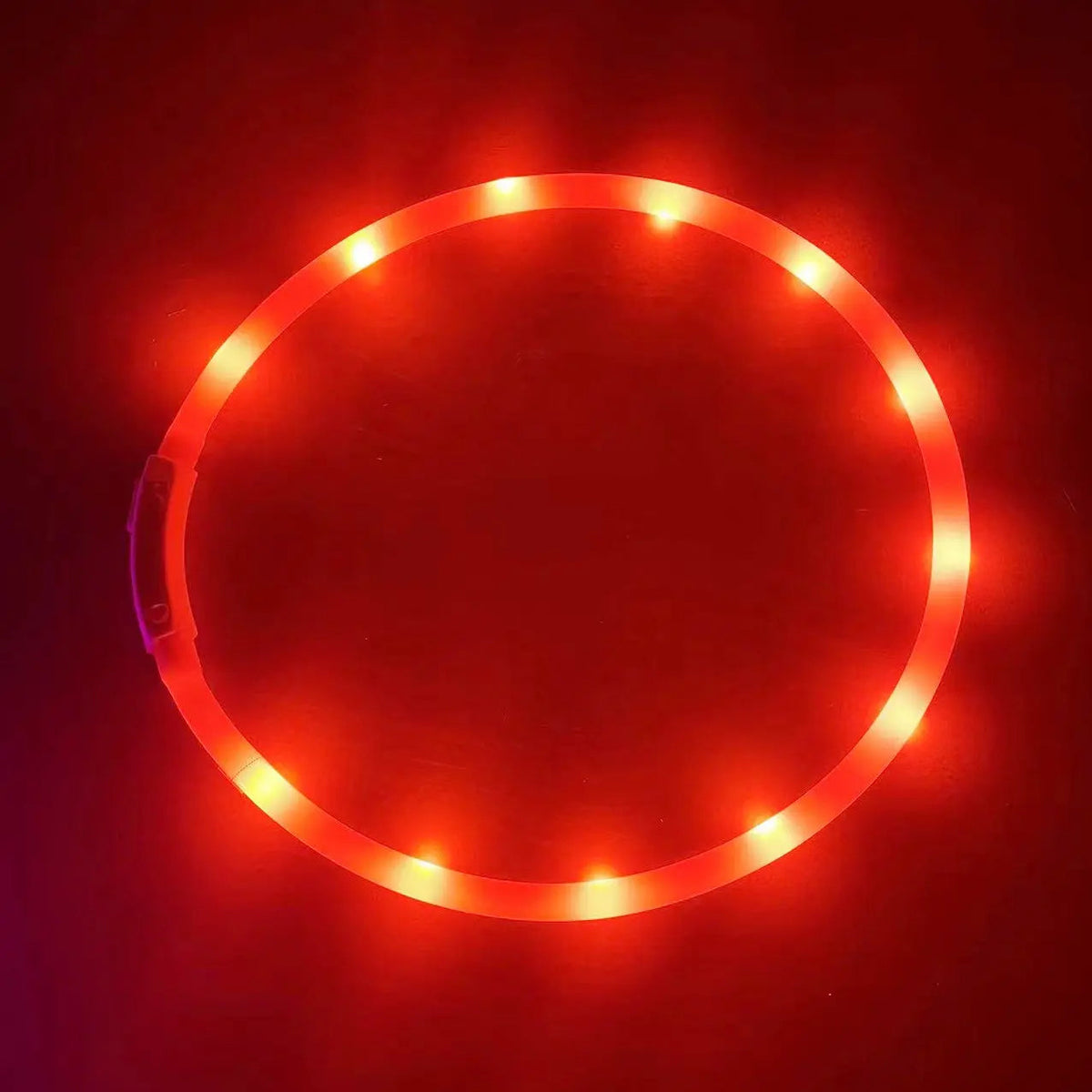 Pet Products Can Be Freely Cut Usb Rechargeable Silicone Led Luminous Dog Collar eprolo