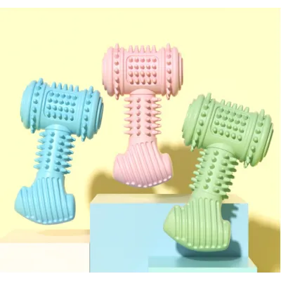 Dog Chew Toy Dogs Teeth Cleaning Toys Indestructible TPR Chewing Bite Resistant Teething Toys Pet Products eprolo