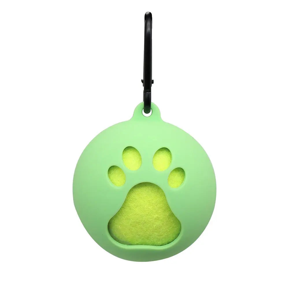 Pet tennis rack tennis set toy ball stand portable hands-free dog walking supplies training ball cover eprolo