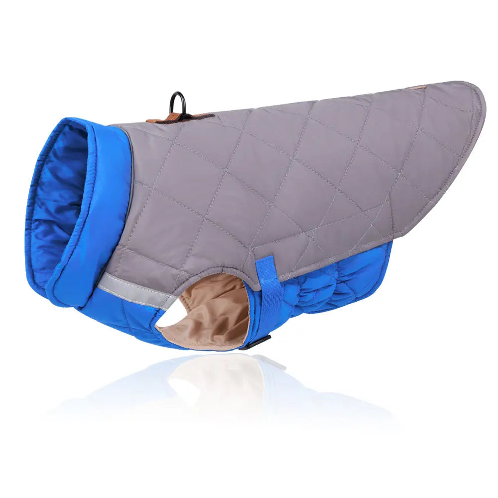 New Pet Clothes Autumn And Winter Reflective Warm Pet Cotton Padded Clothes Thickened Dog Clothes Pet Supplies eprolo