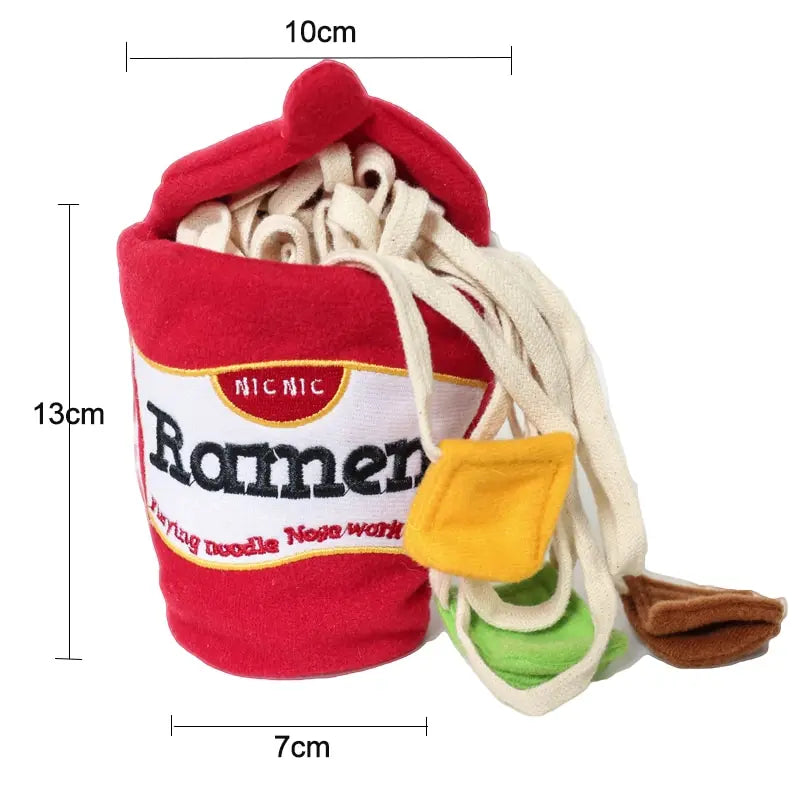 Dogs Snuffle Toys Puppy Dog Nosework Training Toy Pet Dog Sniffing Puzzle Toys Funny Noodle Shape Leaking Food Toys for Cat Dog eprolo