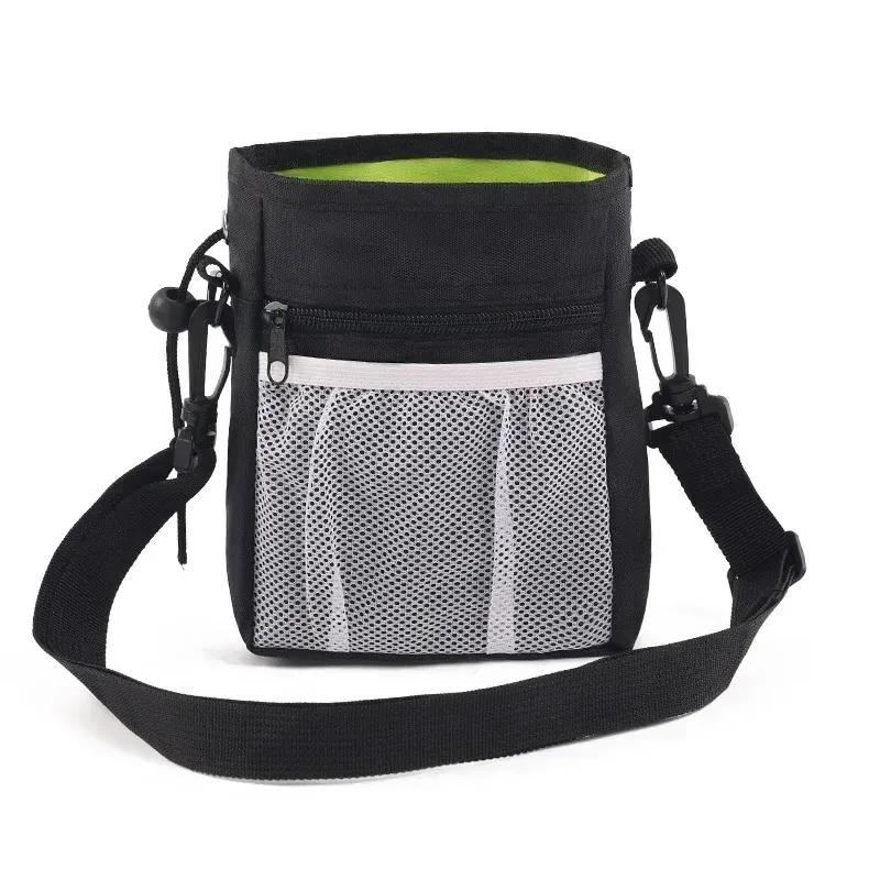 Pet Dog Puppy Training Treat Snack Pet Feed Pocket Pouch Multifunctional Pouch Food Crossbody Bag Pocket Dogwalking Waist Bag eprolo