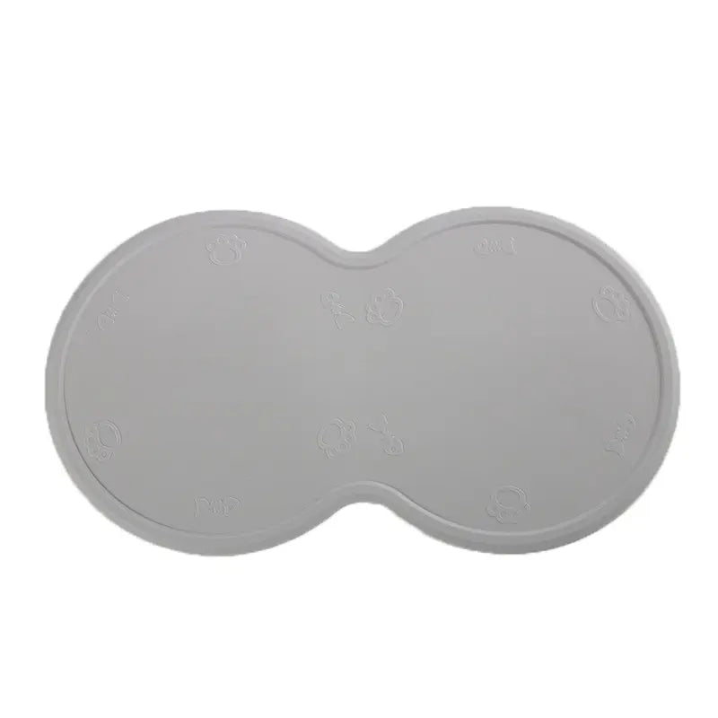 48*27cm Pet Dog Puppy Cat Feeding Mat Pad Cute Cloud Shape Silicone Dish Bowl Food Feed Placement Dog Accessories eprolo
