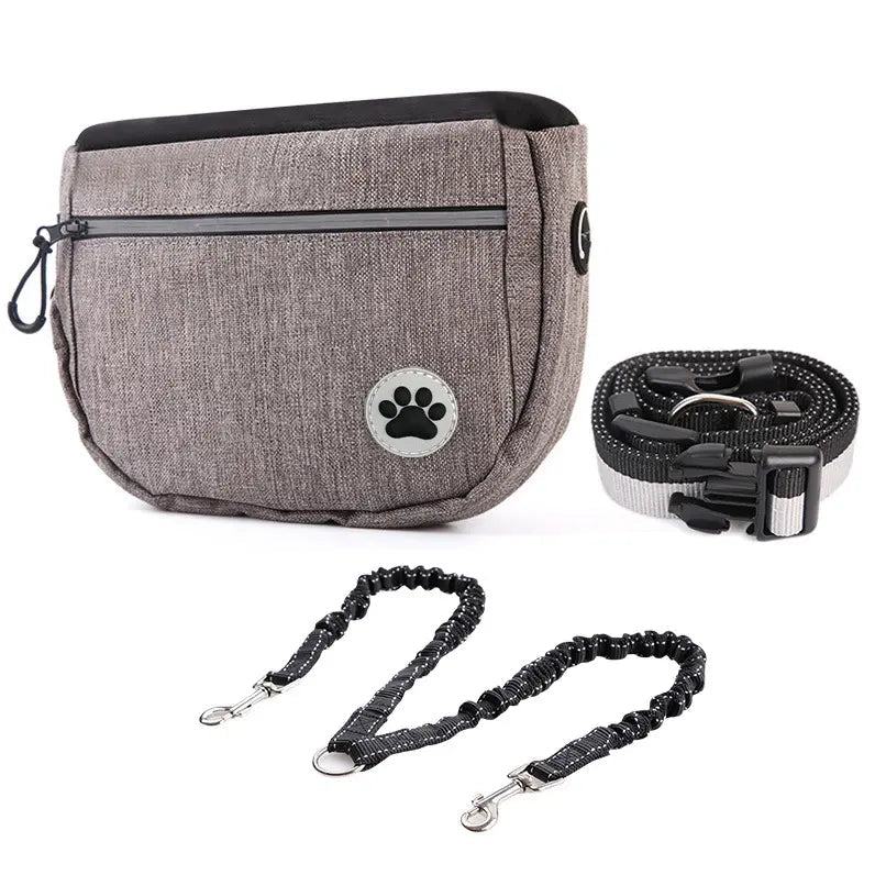 Pet Snack Bag Walking Dog Artifact Pet Training Pockets Outing Dog Training Snack Bag eprolo