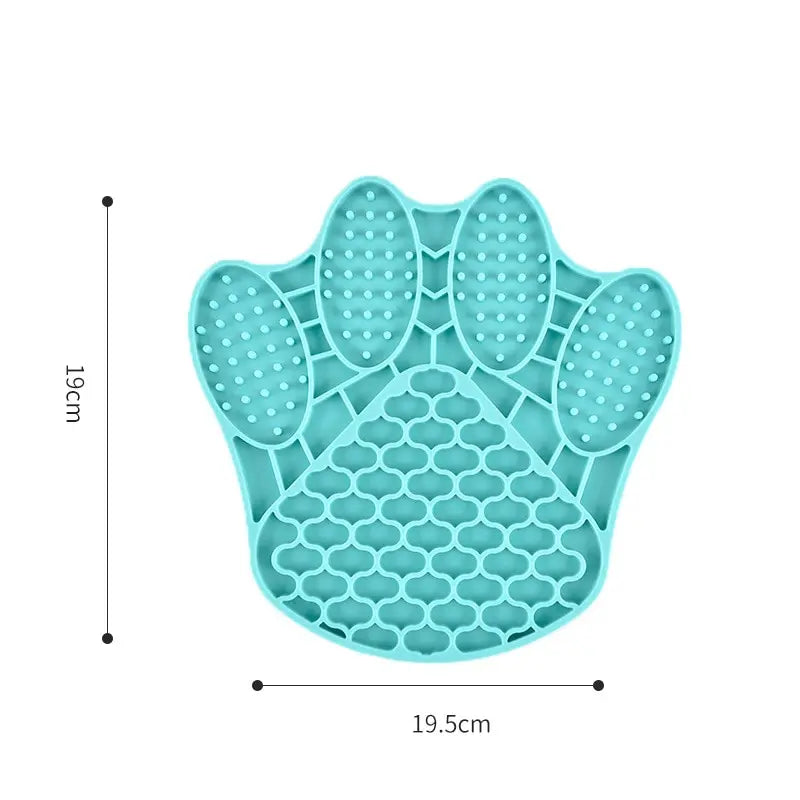 Fish Shape Silicone Bowl Dog Lick Mat Slow Feeding Food Bowl For Small Medium Dogs Puppy Cat Treat Feeder Dispenser Pet Supplies eprolo