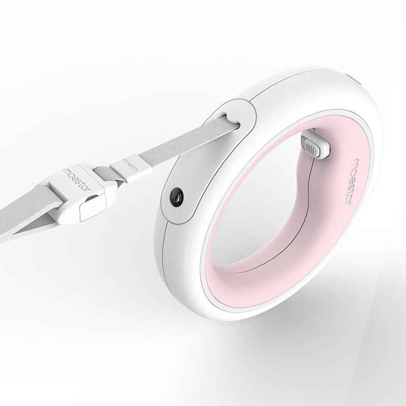 Luminous Retractable Dog Walking Rope by Meng Wangxing