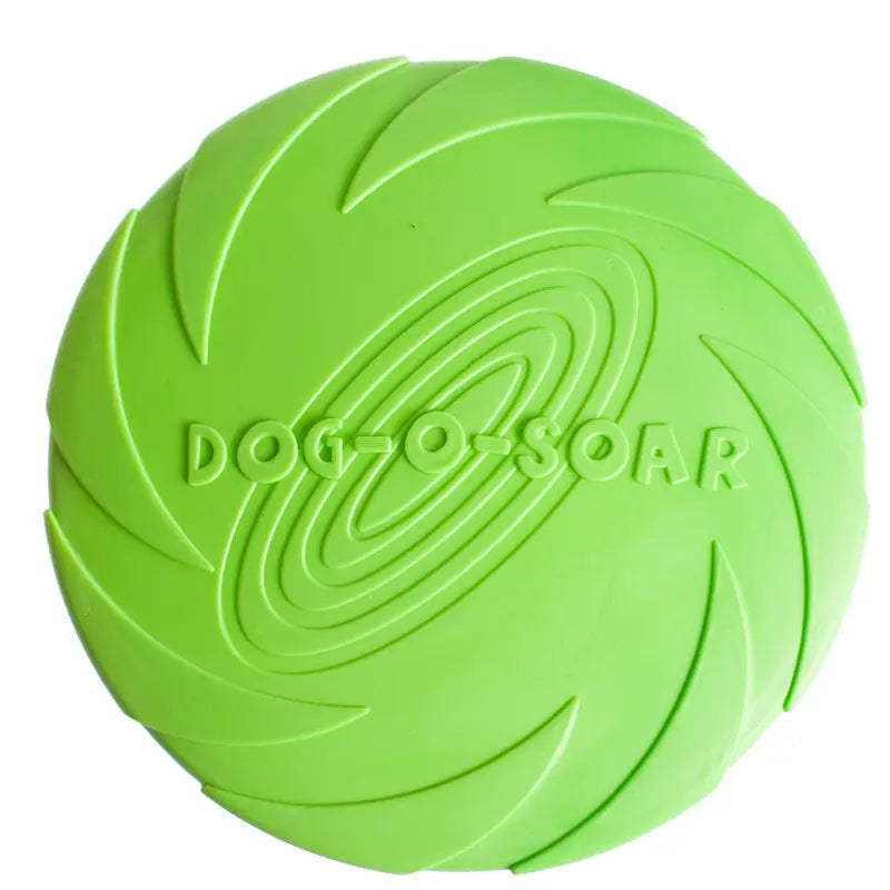 1 Pc Interactive Dog Chew Toys Resistance Bite Soft Rubber Puppy Pet Toy for Dogs Pet Training Products Dog Flying Discs eprolo