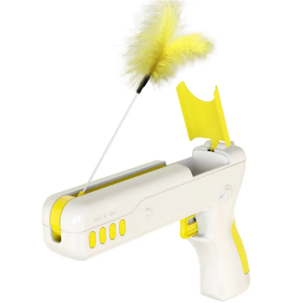 Playing Interactive Cat Toys Tumbler Feather Scratcher Toy Pet Innovation Modern Simaple Pole Cute Tree Post Custom Products eprolo