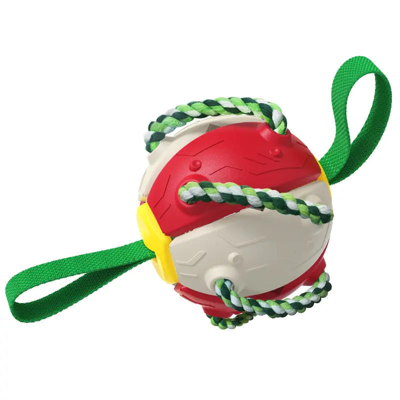 Pet Supplies Throwing Frisbee Outdoor Training Interactive Frisbee Football Dog Toy eprolo