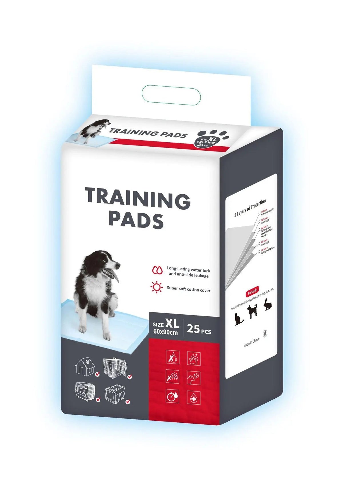 Pet Products Dog Diaper Thickened Deodorization Water Absorbent Urine Pad Diaper Diaper Pad Water Absorbent Pad Production Pad eprolo