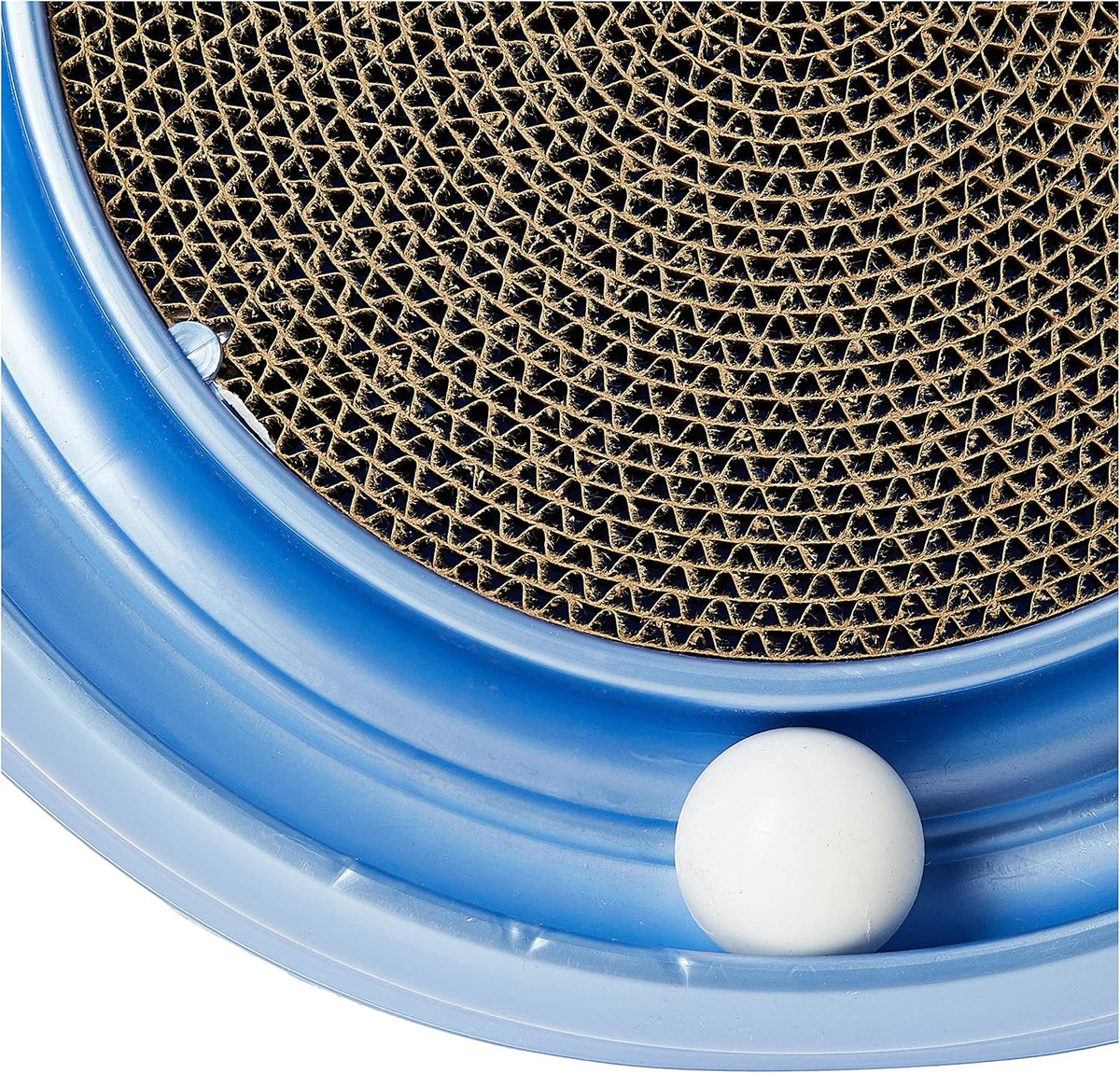 Bergan Turbo Cat Scratcher toy with catnip - ball track and scratcher in one