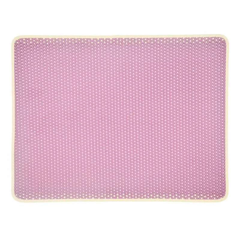 Waterproof Pet Cat Litter Mat EVA Double Layer Cat Litter Trapping Pet Litter Cat Mat Clean Pad Products For Cats Accessories eprolo