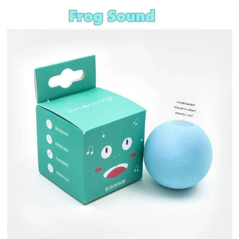 Smart Cat Toys Interactive Ball Catnip Cat Training Toy Pet Playing Ball Pet Squeaky Supplies Products Toy for Cats Kitten Kitty eprolo