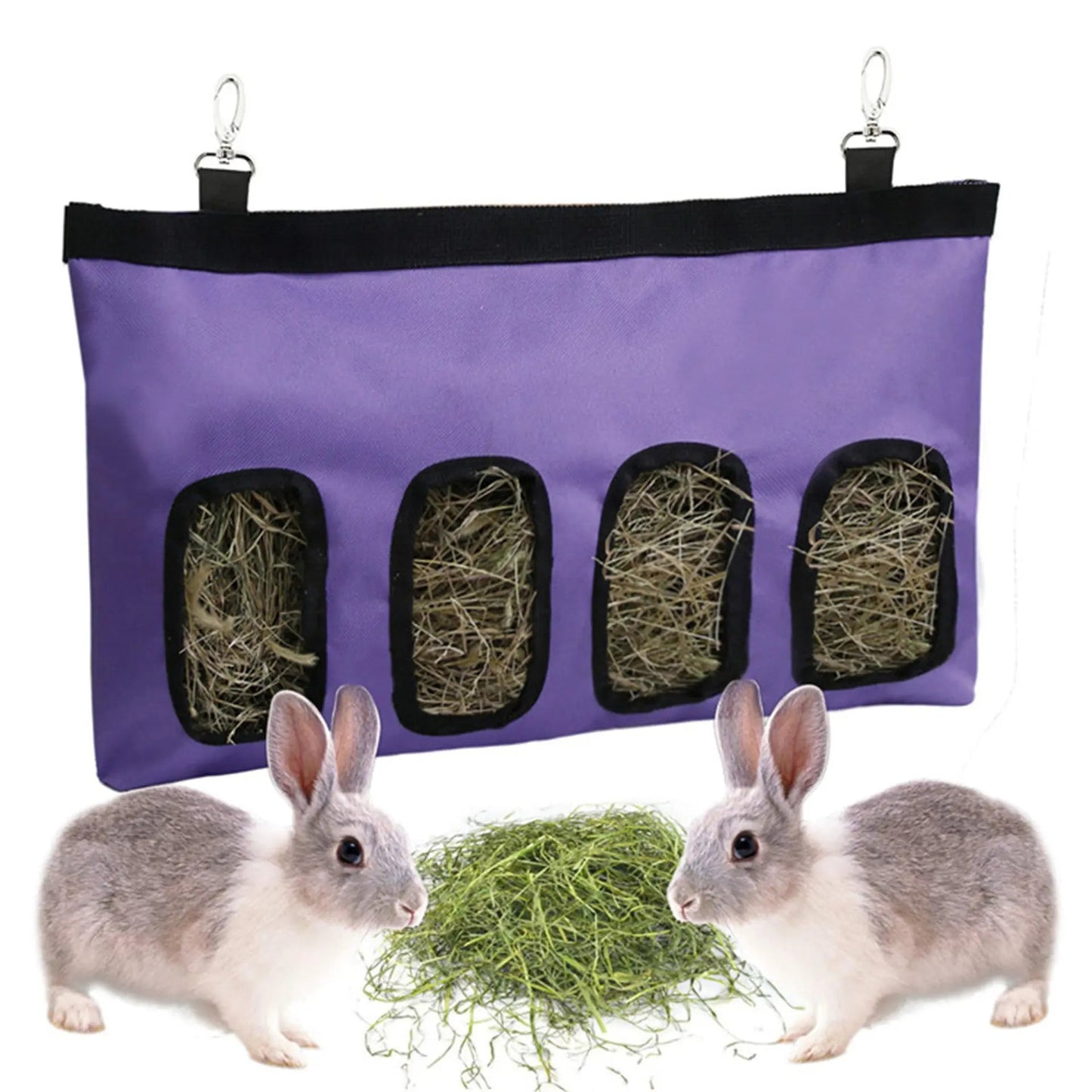 Rabbit Hay Bag Food Bag Feeding Bag Pet Hanging Bag Feeder Bag eprolo
