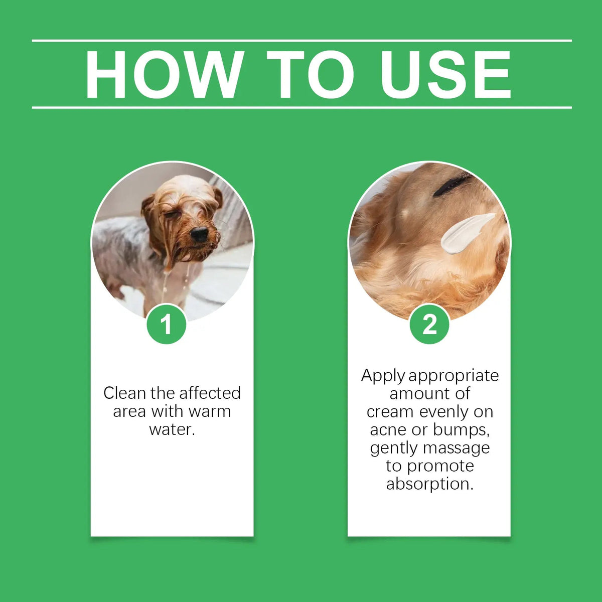 Yegbong Pet Care Cream, Gentle Formula To Care For Pet Skin And Hair Healthy Pet Skin Care Cream eprolo