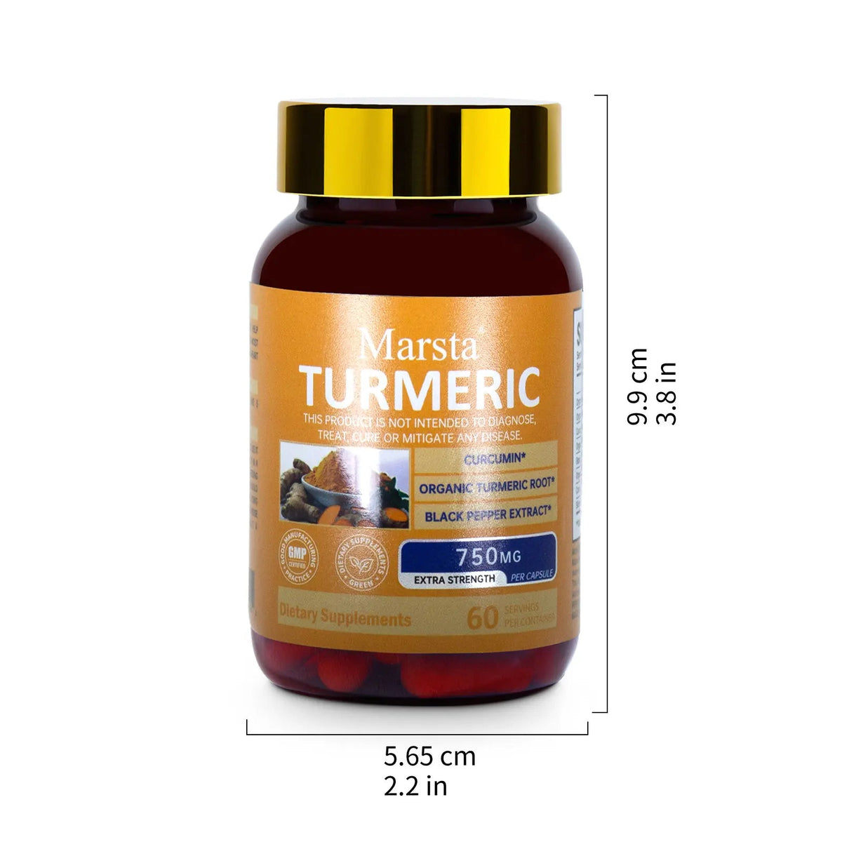 Curcumin Extract Capsules for Health Products eprolo