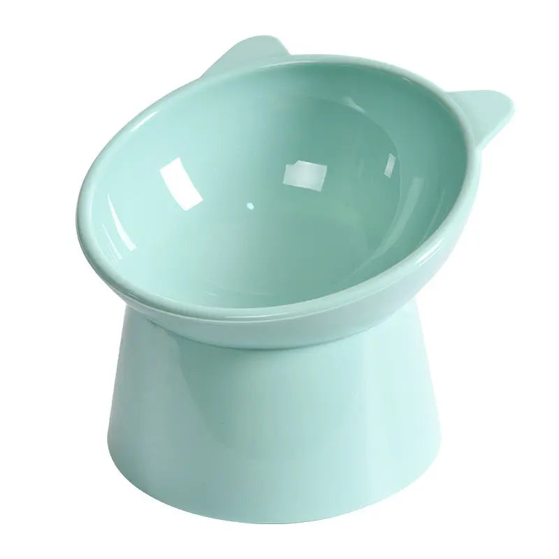 Cat Pet Supplies High Cat Bowl Dog Bowl To Protect The Cervical Spine Cat Feeding Bowl Slant Mouth Drinking Pet Bowl eprolo