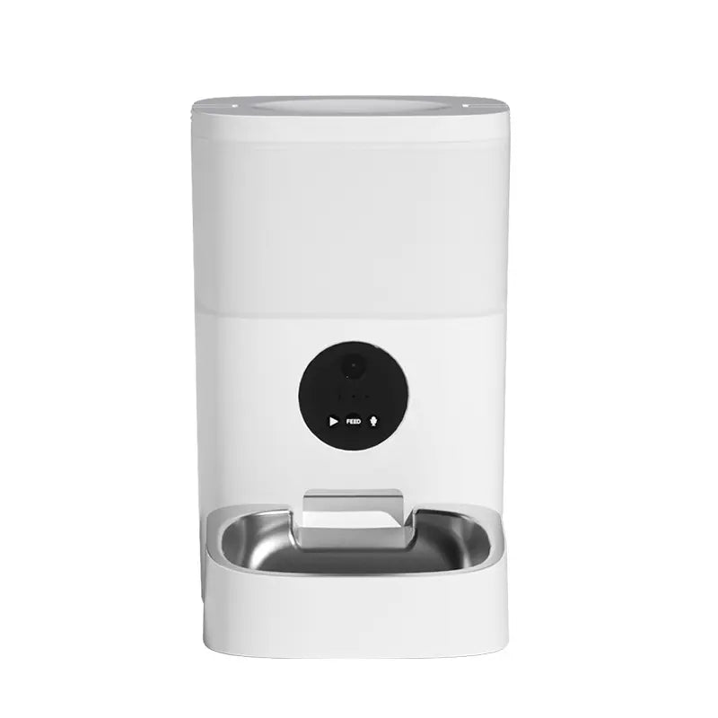Remote Monitoring Automatic Feeder Cat Dog Food Intelligent Pet Timing Quantitative Feeding Machine 6L Capacity eprolo