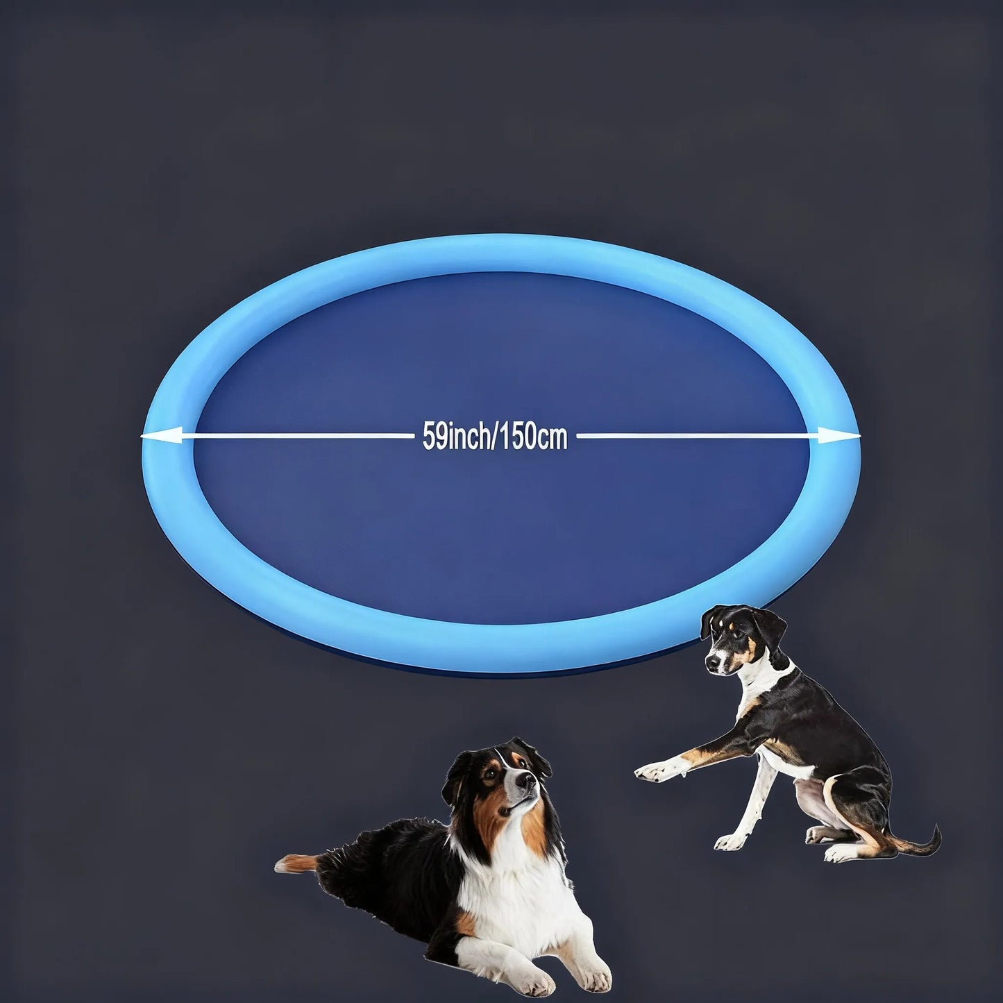 PVC thickened water spray mat for pet play eprolo