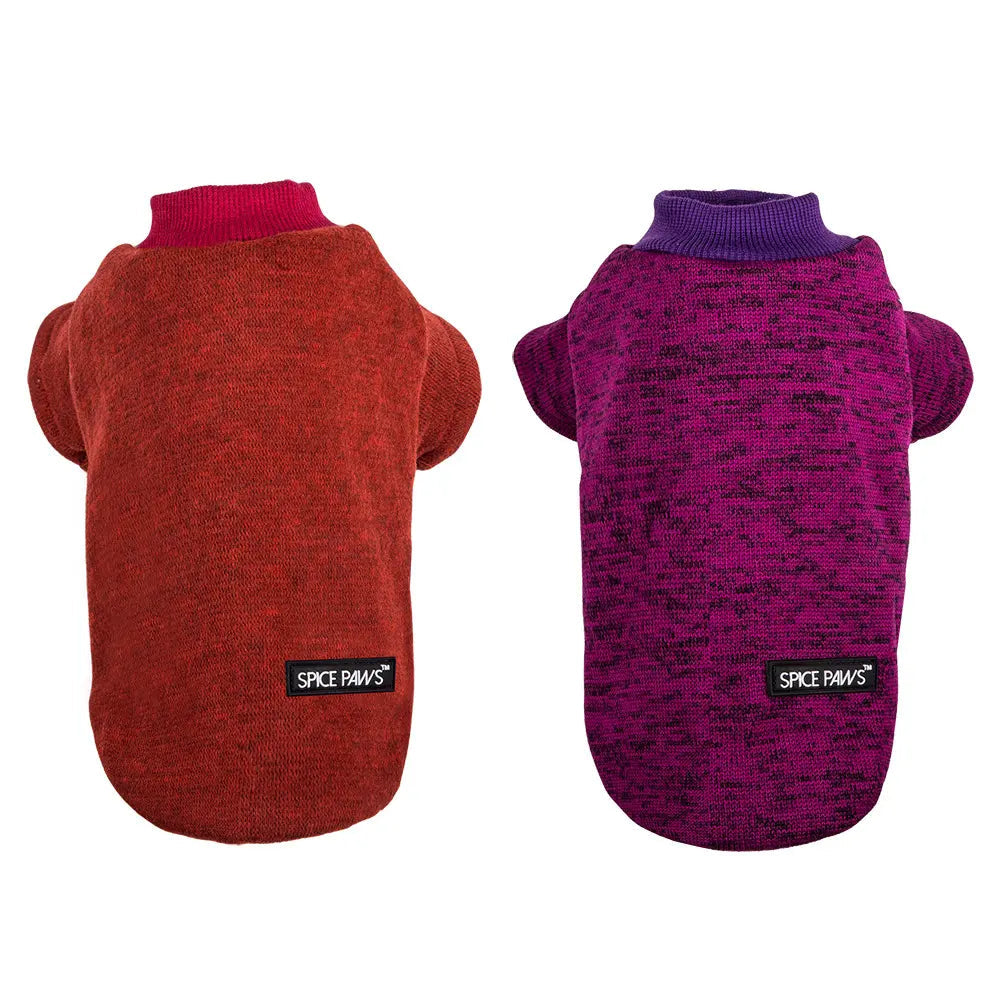 Pet Autumn And Winter Sweater Four Color Pet Cotton Knitted Sweater Dog Sweater Pet Supplies eprolo