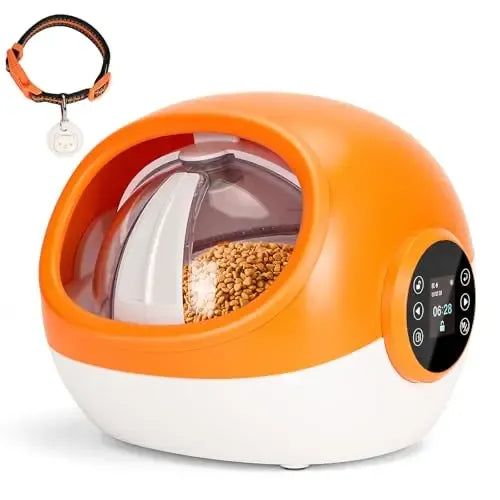 Smart RFID Microchip Pet Feeder with Portion Control & Scheduled Feeding