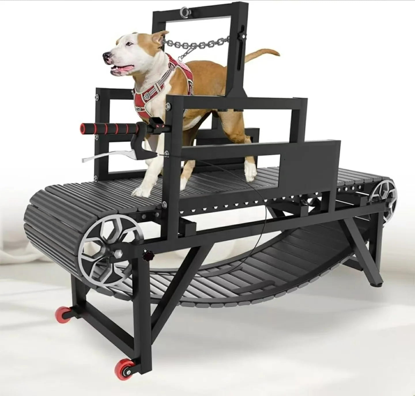 High‑Quality Metal Dog Treadmill Slatmill for Pet Training & Exercise Needora