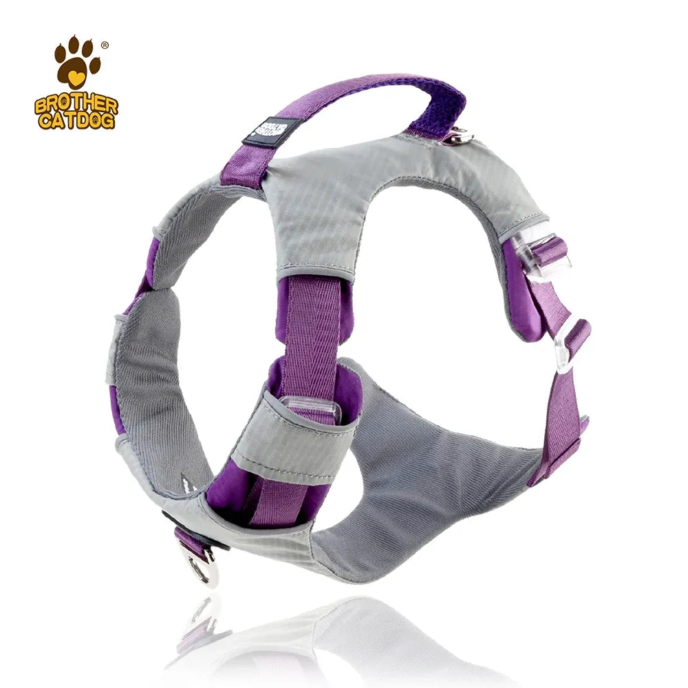 Reflective Pet Dog Harness Pet Dog Training Vest for Medium Big Large Dogs Adjustable Outdoor Harness Vest Collar Service Dog eprolo