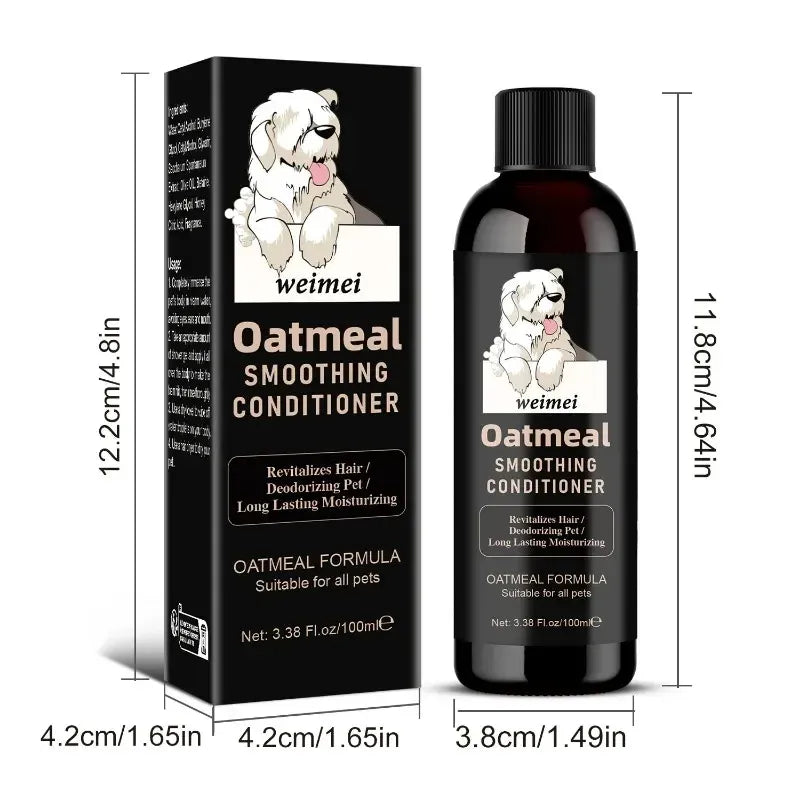 Dog Conditioner Shampoo Gentle Non Irritating Deep Cleaning Moisturizing Deodorant Hair Nursing Care Dog Shower Gel Pet Products Needora