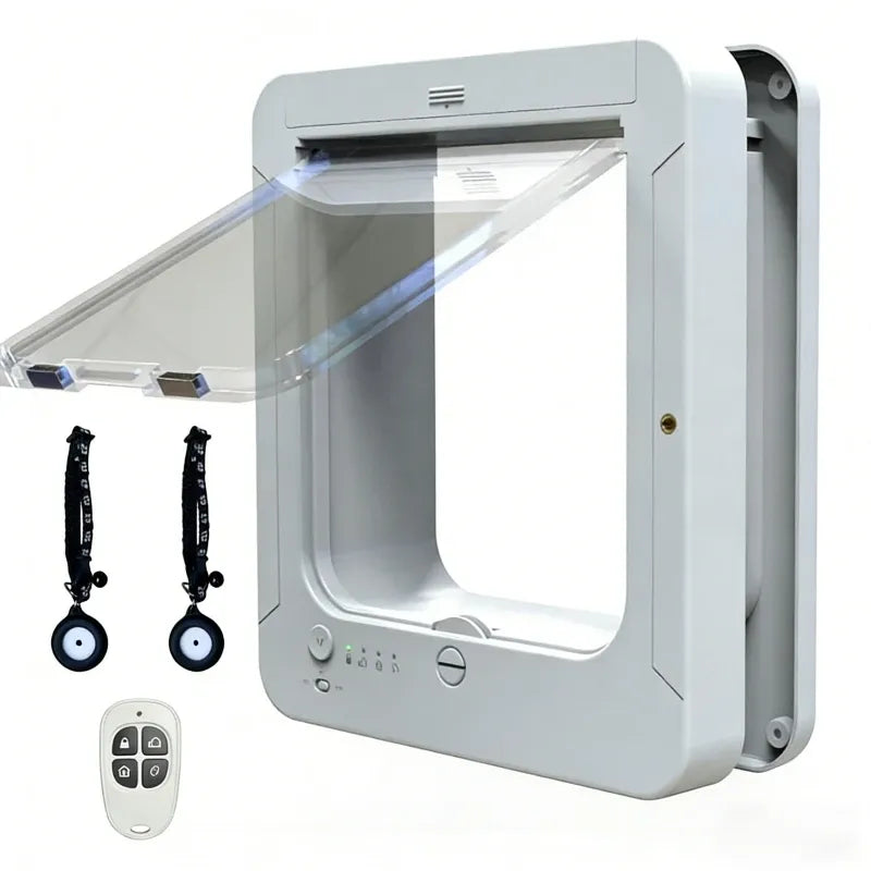Smart RFID Pet Door – Automatic Selective-Entry Door for Cats & Dogs