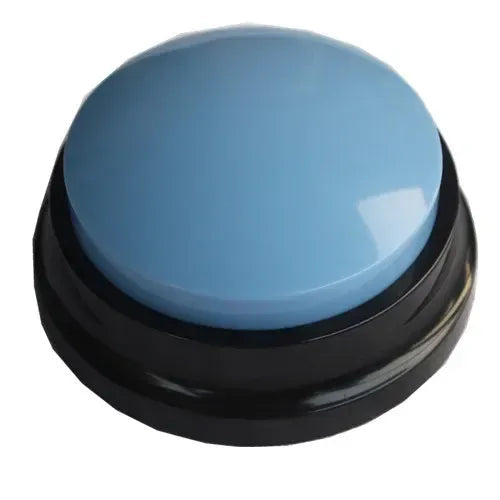 New Pet Training Tool Cat Dog Sound Box Recordable Talking Button Cat Voice Recorder Toy For Communication Pet Training Buzzer Needora
