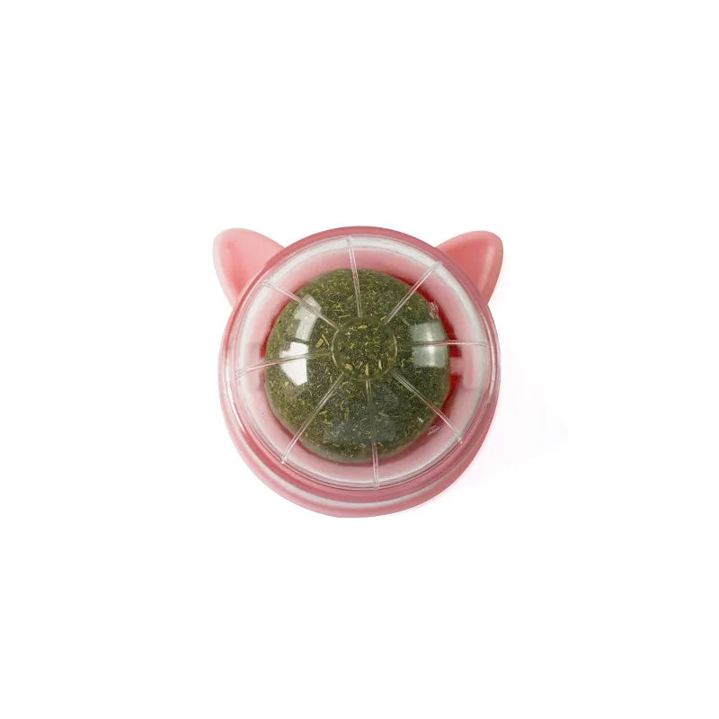 Cats Catnip Cat Toy Natural Ball Removal Cat Grass Treats to Improve Digestion Wall Sticker Scratch Itchy Treat Healthy Supplie