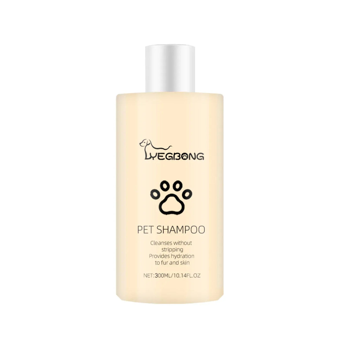 YEGBONG Dog Wash Shampoo: Flea & Mite Killer, Dirt Removal - Anti-Itch, Deodorizing & Moisturizing Formula for Softening Coat Needora