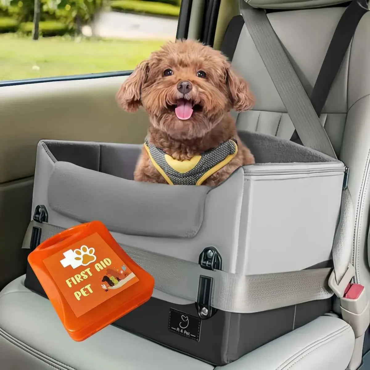 Lightweight Pet First Aid Kit Portable Dog Emergency Box for Wound Care Cuts Minor Injuries Travel Accessories
