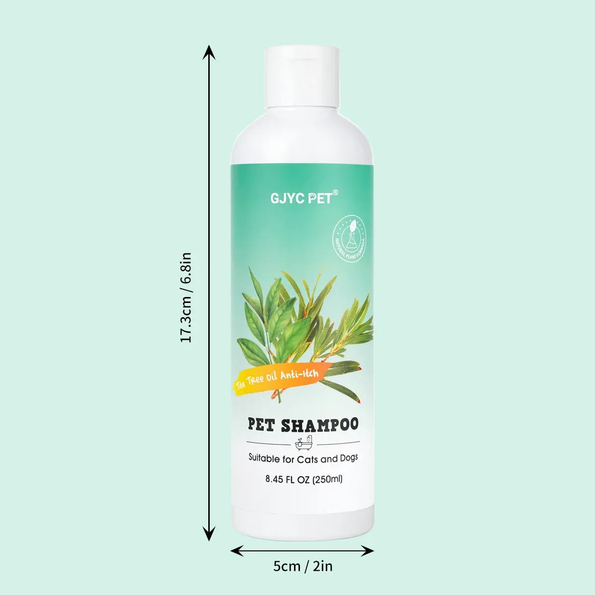Gentle Mild Cat Shampoo - Non-Irritating Skin-Friendly, Moisturizing Deodorizing, Nourishing Softening for Healthy Shiny Fur Needora