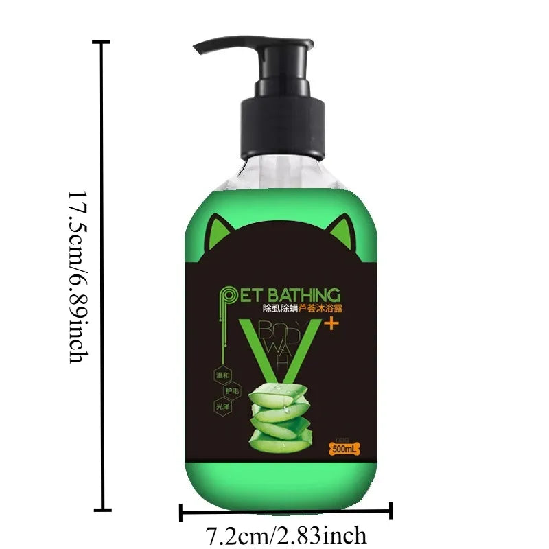1pc Pet Shower Gel Beauty Hair Care Cleaning Deodorizing Cat Dog Shampoo De Mite Anti Itch Long Lasting Fragrance Pet Supplies Needora