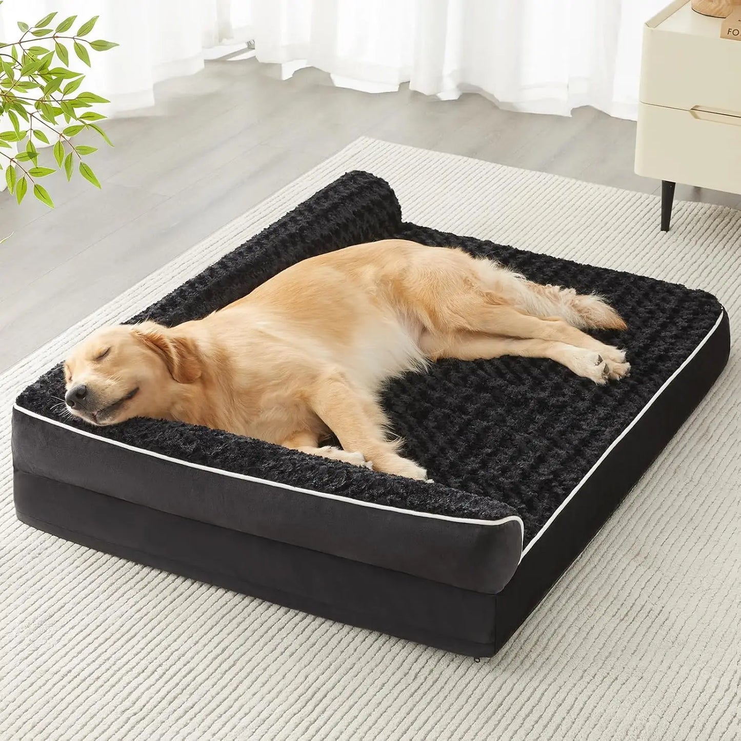 Orthopedic Dog Bed for Large Dogs – Waterproof Sofa-Style Bed with Removable Washable Cover, Non-Slip Base & Joint Support Needora