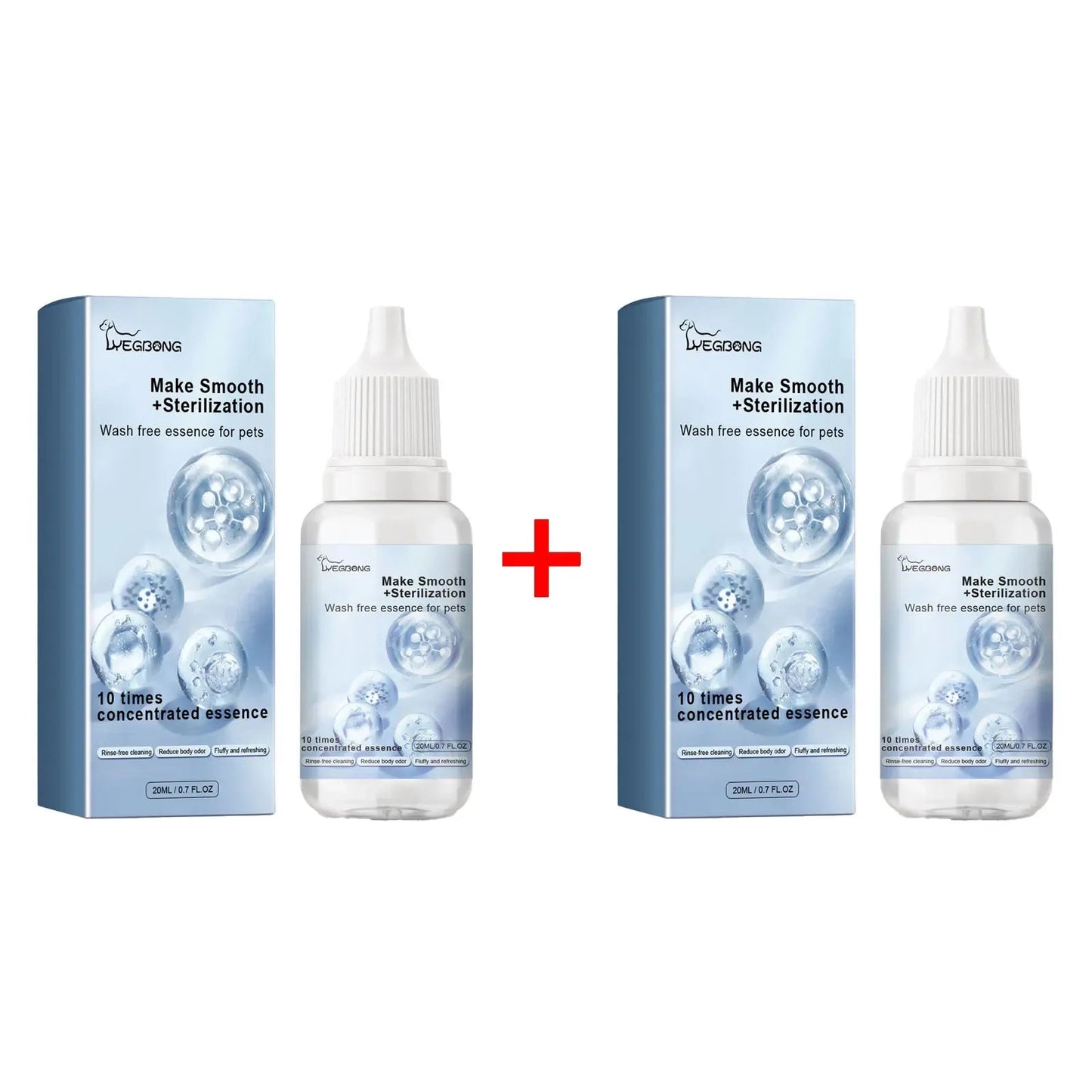 Pet Wash Free Essence Dog Body Wash Hair Softening Removing Dirts Mites Deodorizing Reduce Itching Moisturizing Puppy Shampoo Needora
