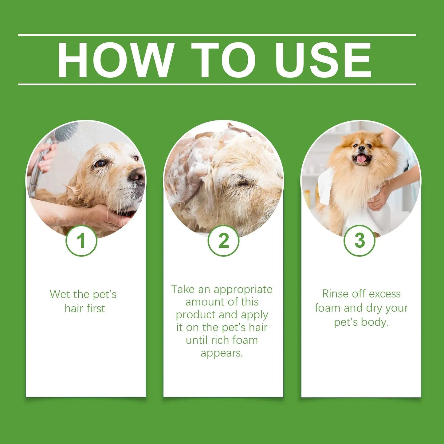 Watermelon Flavor Pet Shampoo and Care Two-in-one Dog and Cat Fragrance Shower Gel Pet Hair Care Cleaning Bath Needora